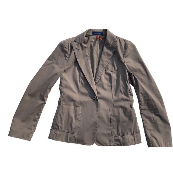 Piazza Sempione SMALL (IT 42) Notched Lapel Unlined $620 Womens Blazer READ - Picture 1 of 5